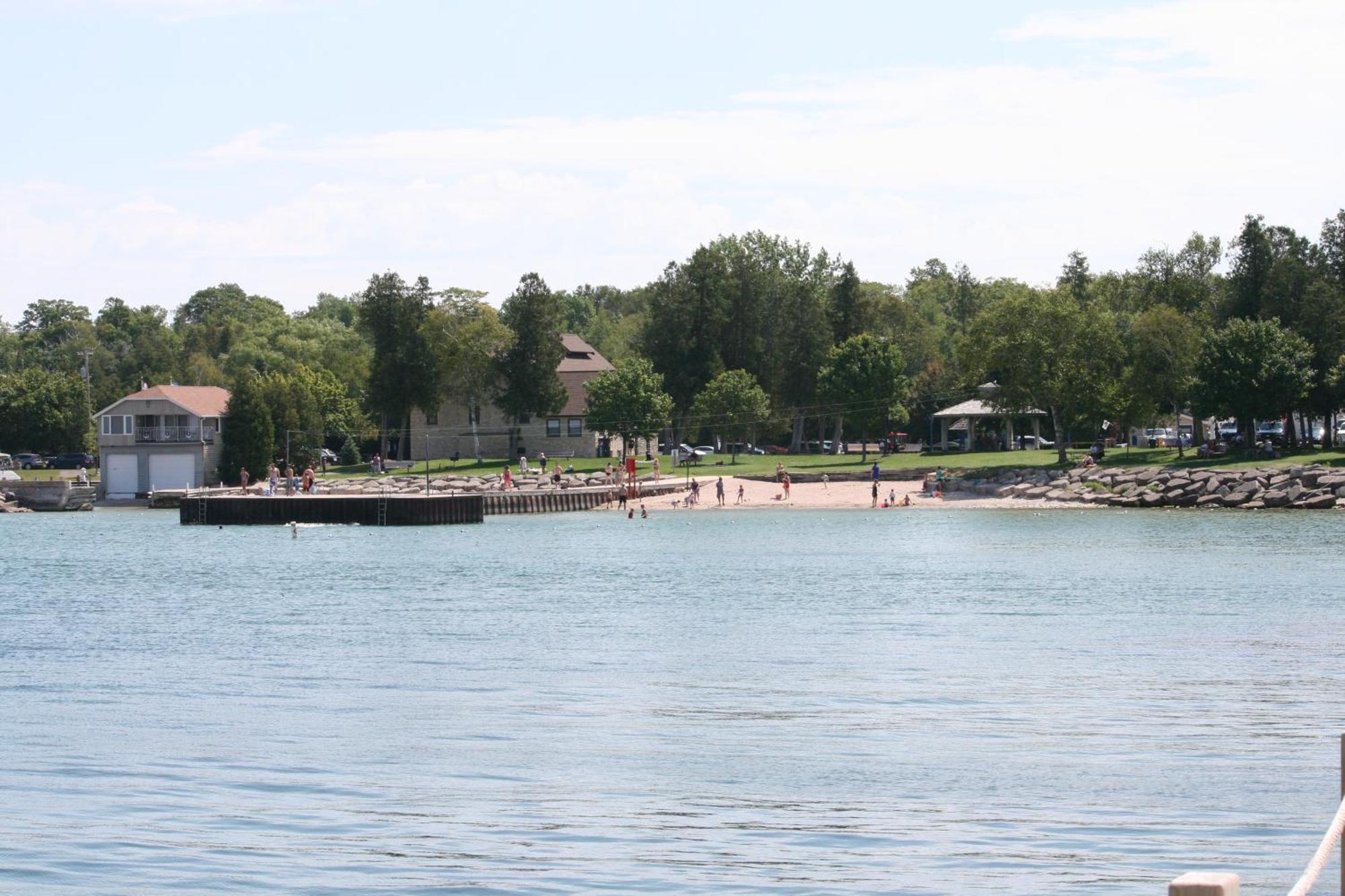 Birchwood Lodge Sister Bay Bagian luar foto
