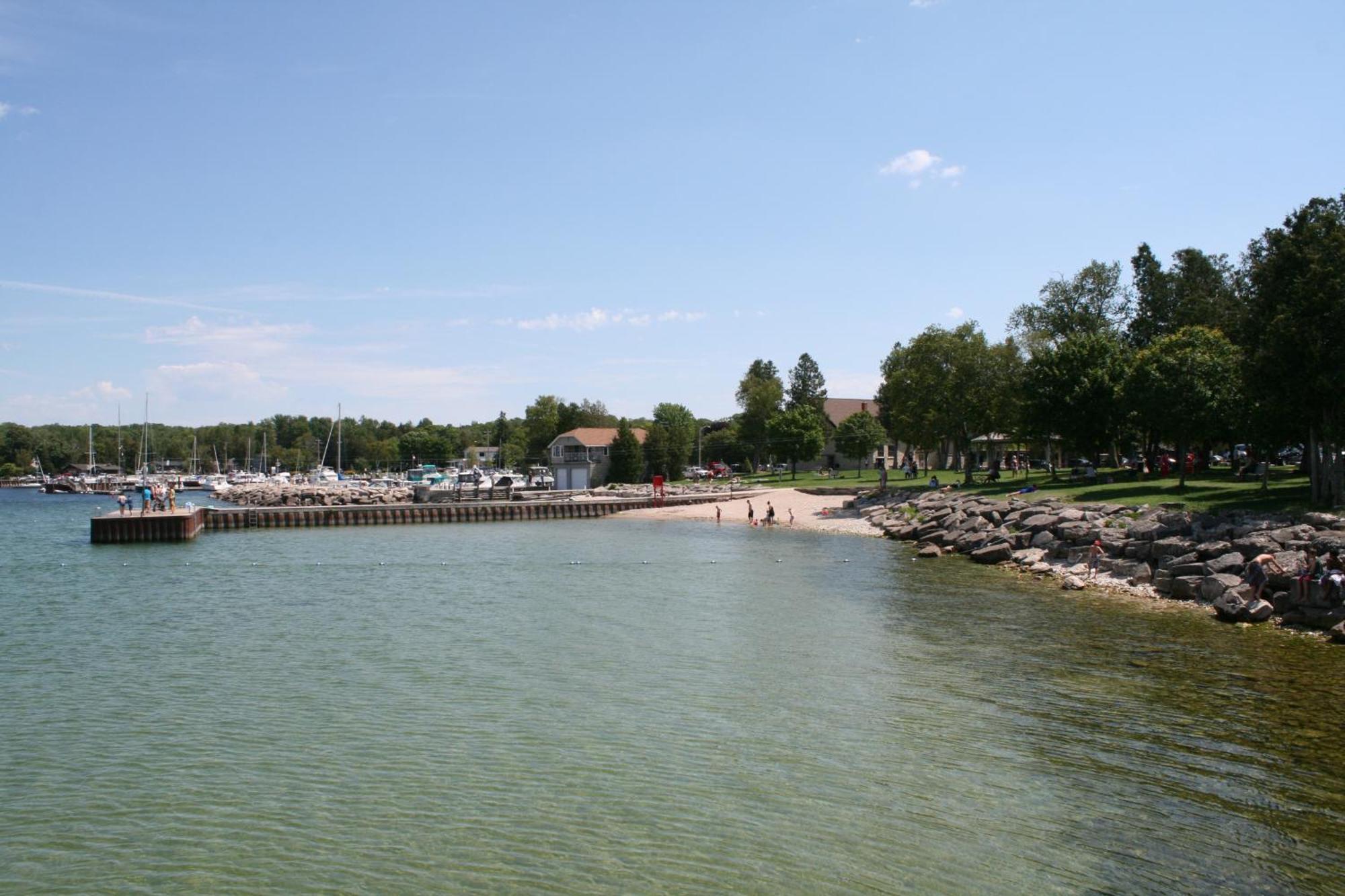 Birchwood Lodge Sister Bay Bagian luar foto